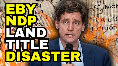 EBY NDP FAILING BADLY On Land Title Disaster