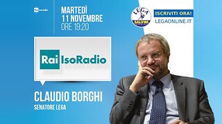 🔴 Sen. Claudio Borghi a "Ben...detto!" su Isoradio Rai: il PNRR (11.11.2025)