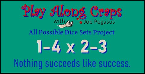 1.4 x 2.3 Dice Set On Hard Table