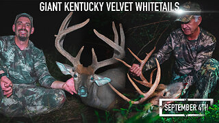 Giant Kentucky Velvet Whitetails | Mark Peterson Hunting