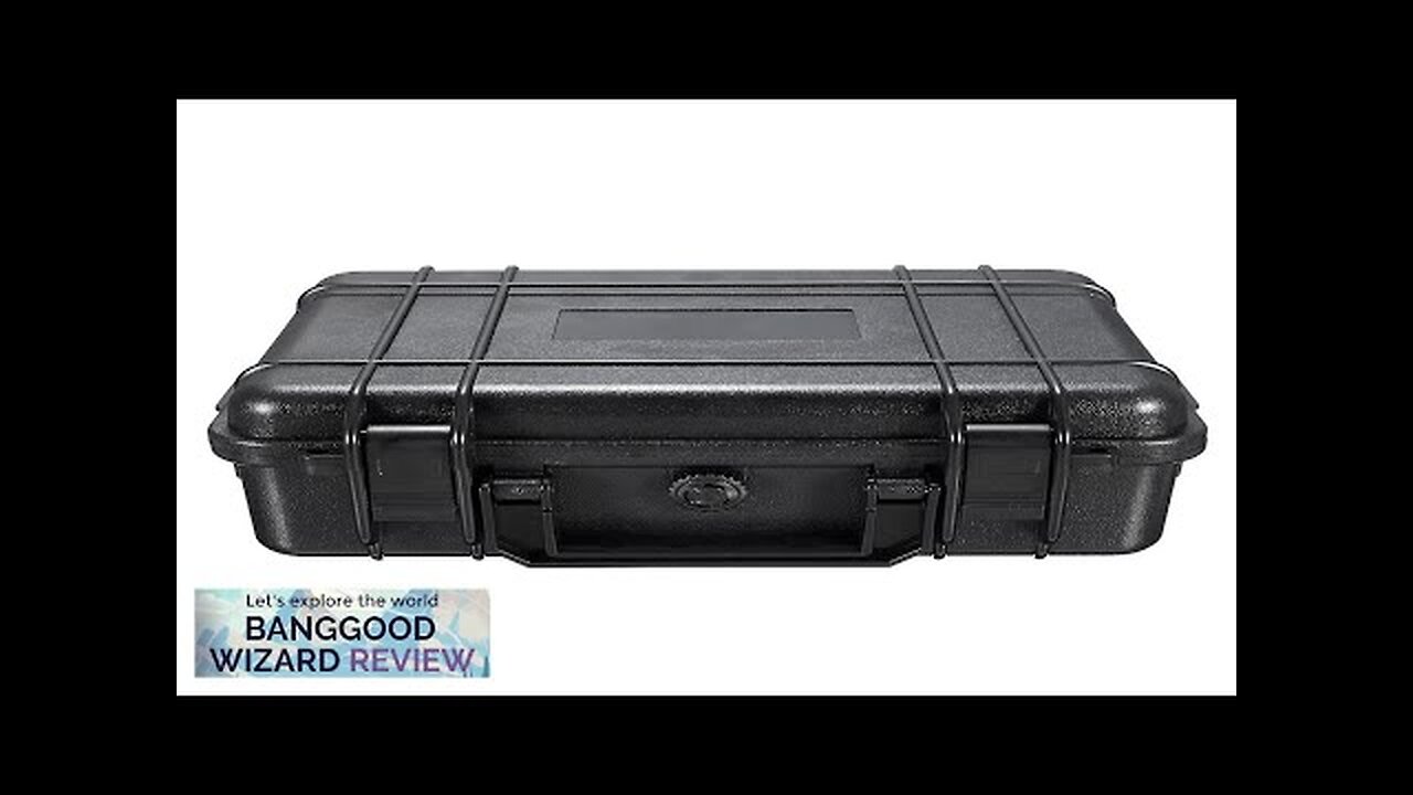 Waterproof Hard Carry Tool Case Bag Storage Box Camera Photography with Sponge Review