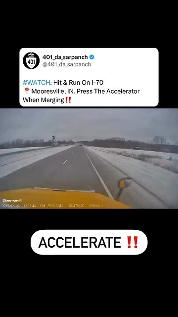 Hit And Run In Indiana