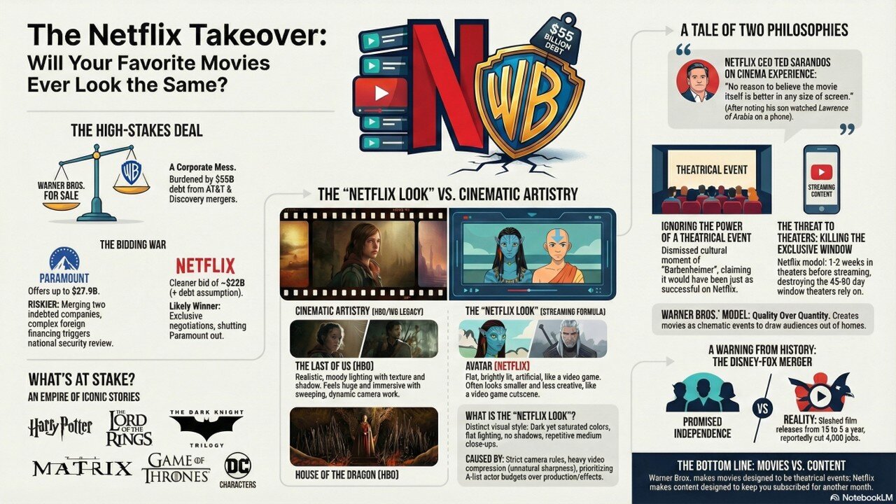 Netflix's Warner Bros Bid