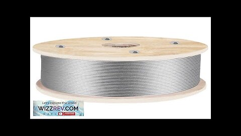 VEVOR 316 Stainless Steel Wire Rope 500ft Length Steel Wire Cable 3/16 Review