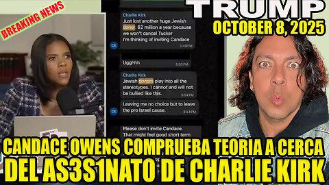 CANDACE OWENS COMPRUEBA TEORIA A CERCA DEL AS3S1NAT0 DE CHARLIE KIRK
