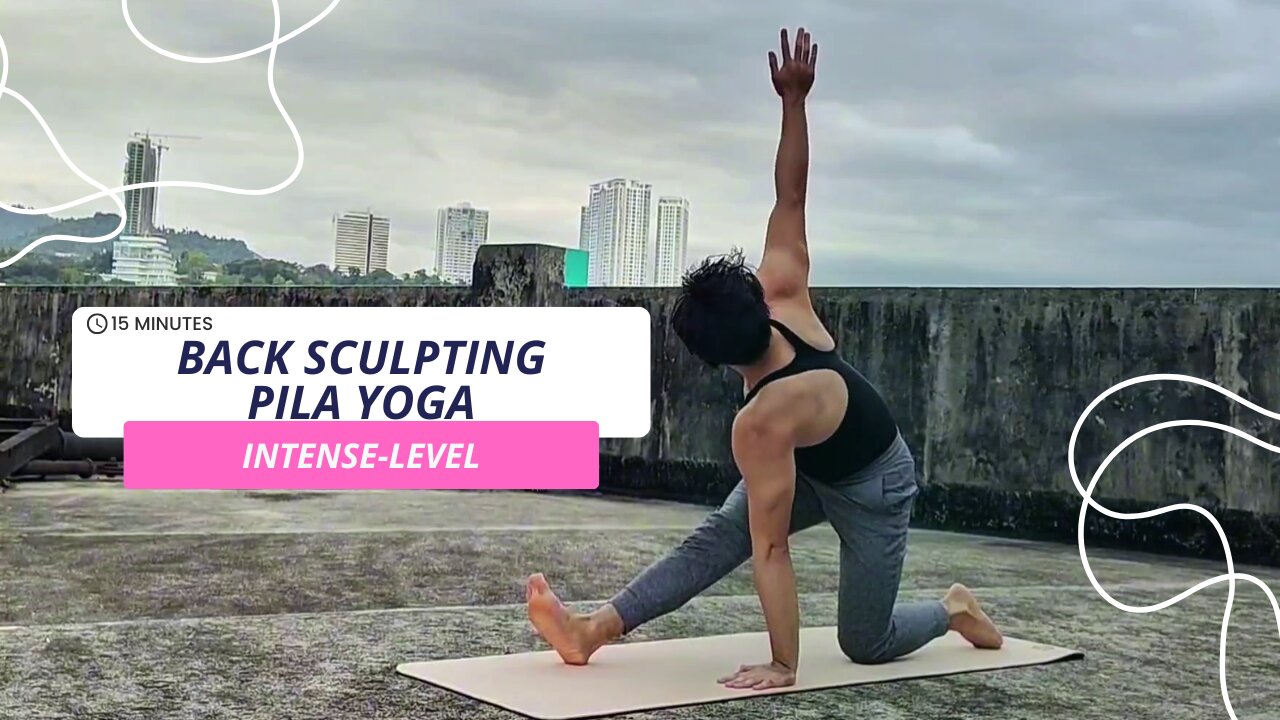 Something About 15-Min. Back Sculpting Pila Yoga | High Vibes Intense Flow