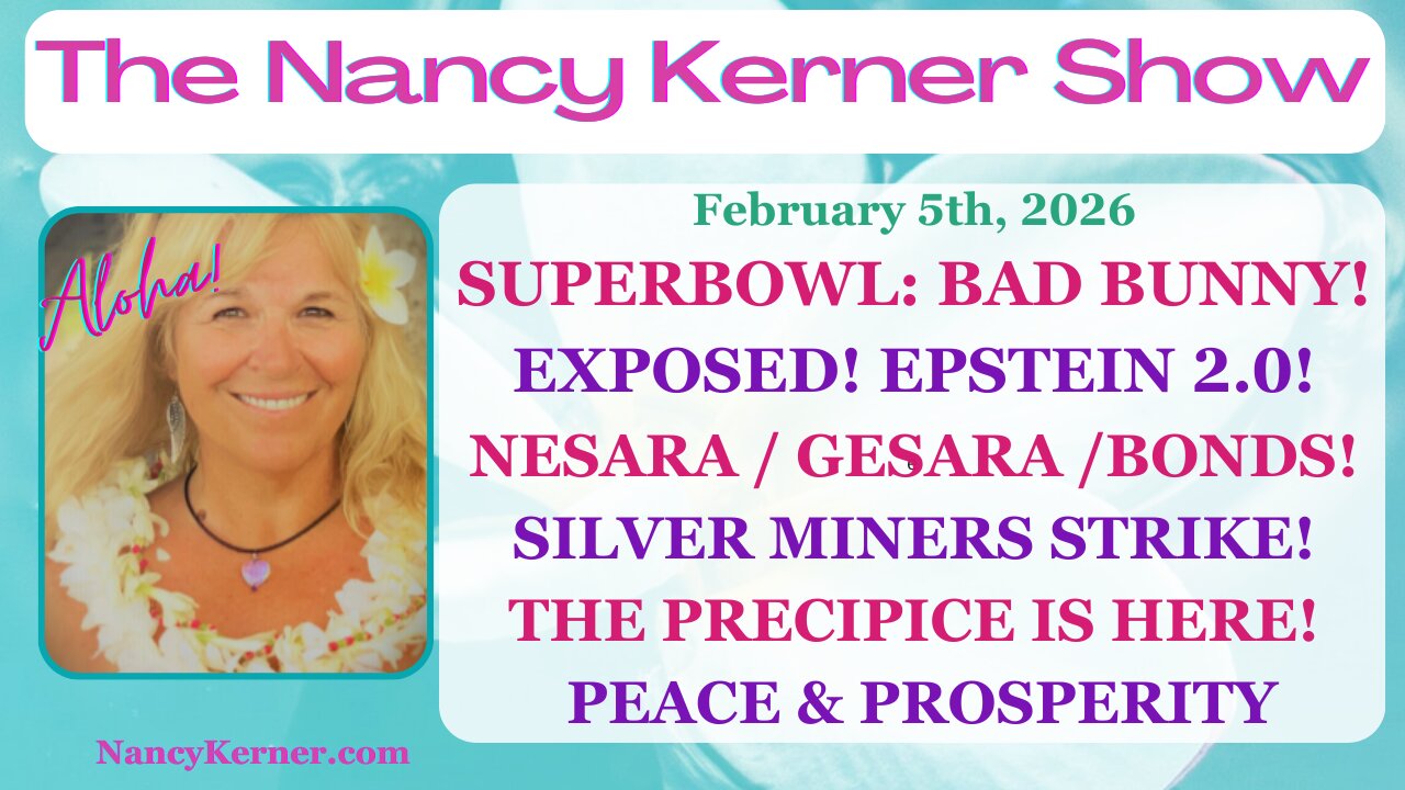 SuperBowl-Bad Bunny! Exposed! Epstein 2.0! NESARA/GESARA/BONDS! SlvrMiners Strike! Peace&Prosperity!