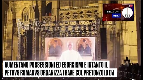 AUMENTANO P0SS3SSIONI ED ES0RCISMI E INTANTO IL PETRVS ROMANVS ORGANIZZA I RAVE COL PRETONZOLO DJ