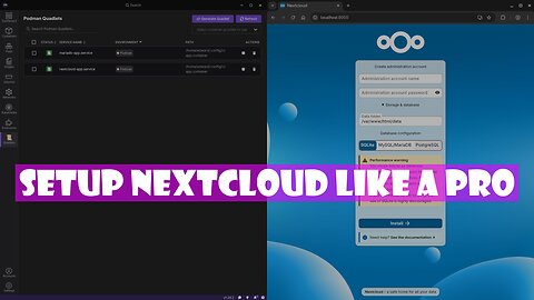 Self-Host Nextcloud with Podman Desktop and Quadlets for Beginners