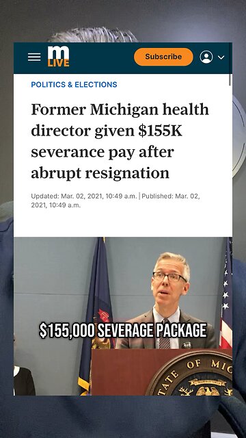 Never Forget That Whitmer Paid Hush Money in November 2020 to Two Directors (UIA and MDHHS)