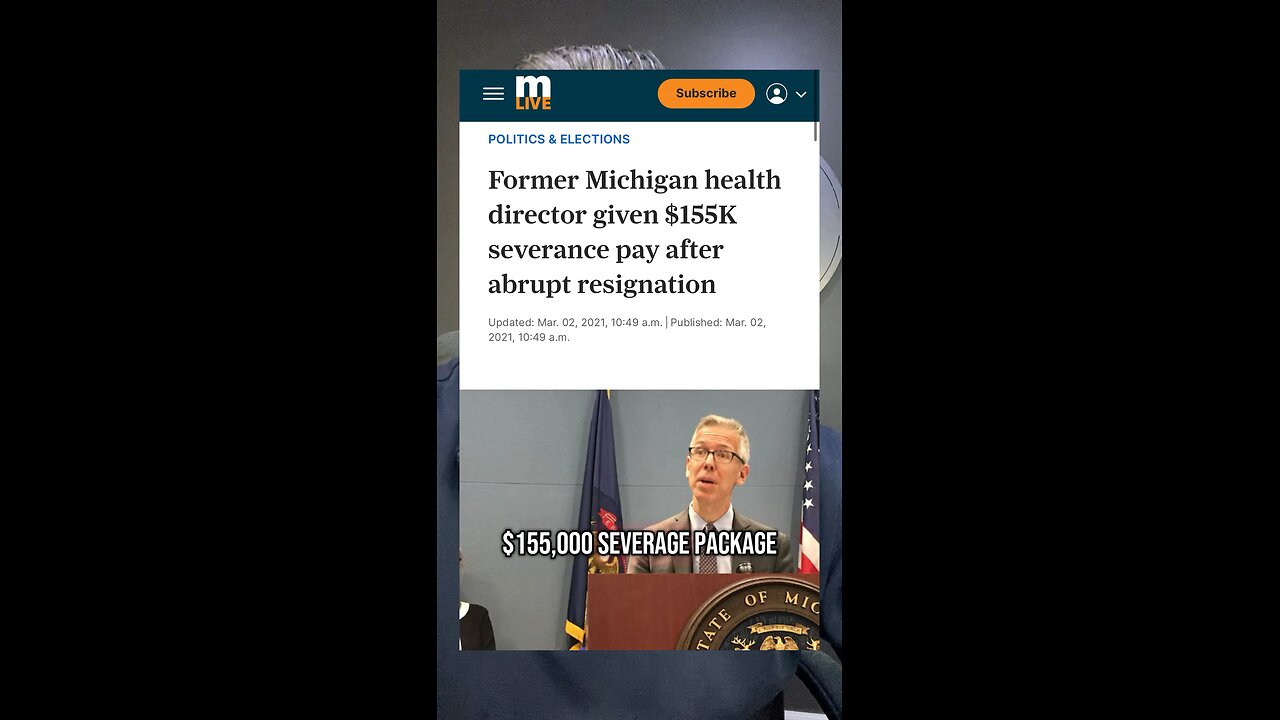 Never Forget That Whitmer Paid Hush Money in November 2020 to Two Directors (UIA and MDHHS)