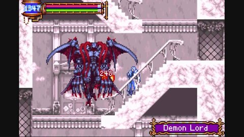 Castlevania Aria Of Sorrow Demonstration (from the Castlevania Advance Collection via Steam release)