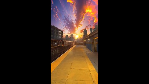 The sunset is beautiful. I miss you so much