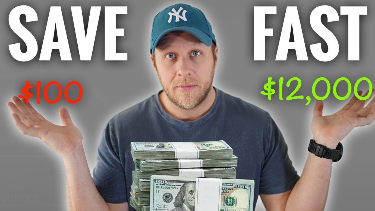How to SAVE MONEY FAST in 2022 [THE FASTEST STRATEGY]