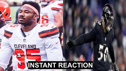 NSTANT REACTION: BROWNS AT RAVENS