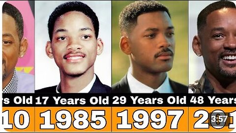 Will Smith - Transformation From 1 to 56 Years Old