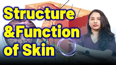 Function and Structure of Skin | Treatment Cure Relief Medicine | Skin Hair Nail | Homeopathy