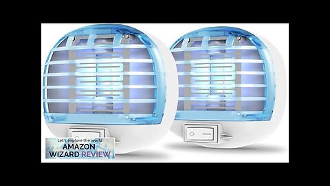 Bug Zapper Indoor Electronic Fly Trap Insect Killer Mosquitoes Killer Mosquito Zapper Review