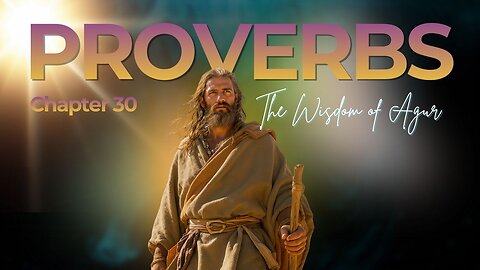 Book of Proverbs Chapter 30 (The wisdom of Agur) Verse by Verse