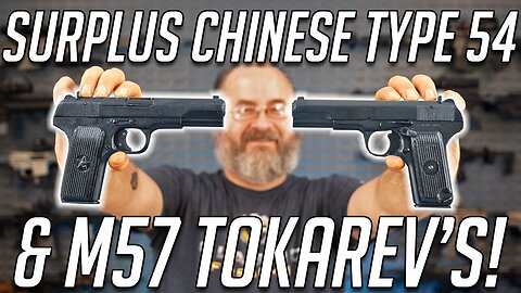 Chinese Type 54 & Yugoslavian M57 TT Tokarev Pistol Unboxing
