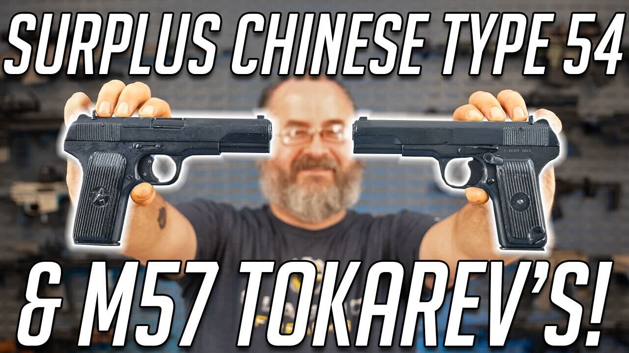Chinese Type 54, Romanian Tokarev, And M70 Pistol Unboxing