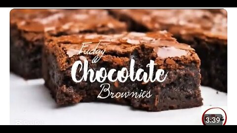 Delicious homemade fudge brownies|| #yummy#brownie #love#food
