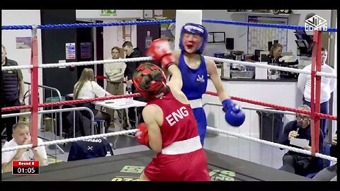 BLOODY BOXING BATTLE ! ENGLAND vs SCOTLAND: IZZY MITCHELL (eng) VS OLIVIA ALLISON (sco)
