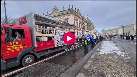 15.02.2025 - Friedensdemonstration am Alexanderplatz - Berlin