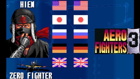 Aero Fighters 3 Hi-En Full Playthrough | Retro Arcade Shoot 'Em Up Action on Neo Geo Arcade