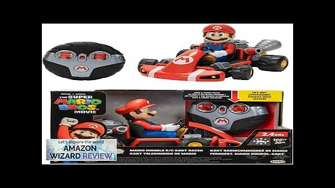 Nintendo Mario Rumble Kart RC Racer 2.4Ghz with Full Function Steering Create Review