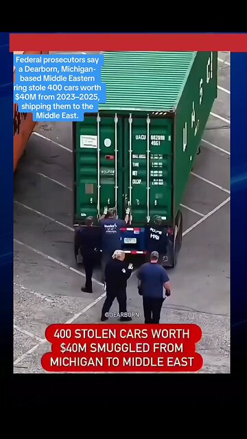 Dearborn ring stole 400 cars worth $40M, shipped abroad #DearbornAutos #japd