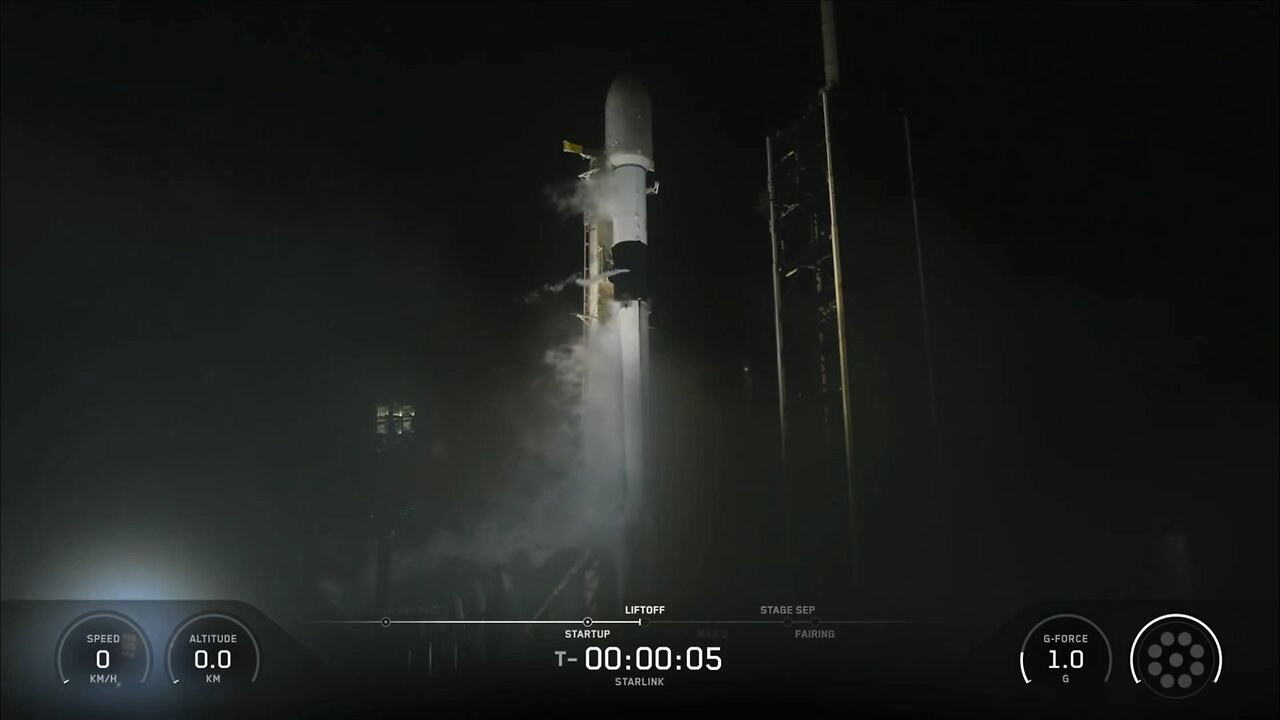 SPACEX SUCCESSFULLY LAUNCHES, THE STARLINK GROUP (6-86) MISSION.