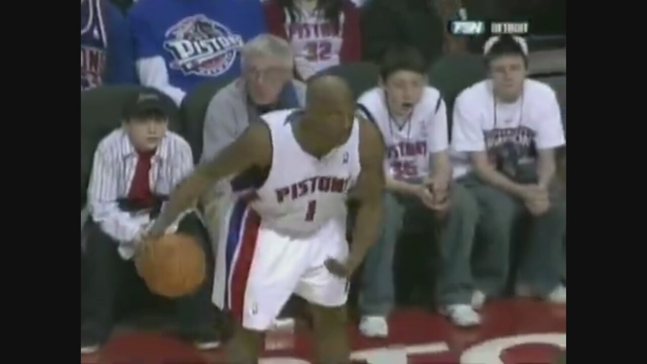 Chauncey Billups 34 Points 4 Ast Vs. Grizzlies, 2005-06.