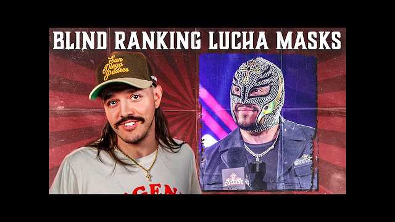 “Dirty” Dom, Rey Mysterio and more Superstars blind rank lucha masks!