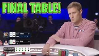 I'm CHIPLEADING Day 4 Television FINAL TABLE!!! $190k+ For 1st! Must See! Vlog Ep 309