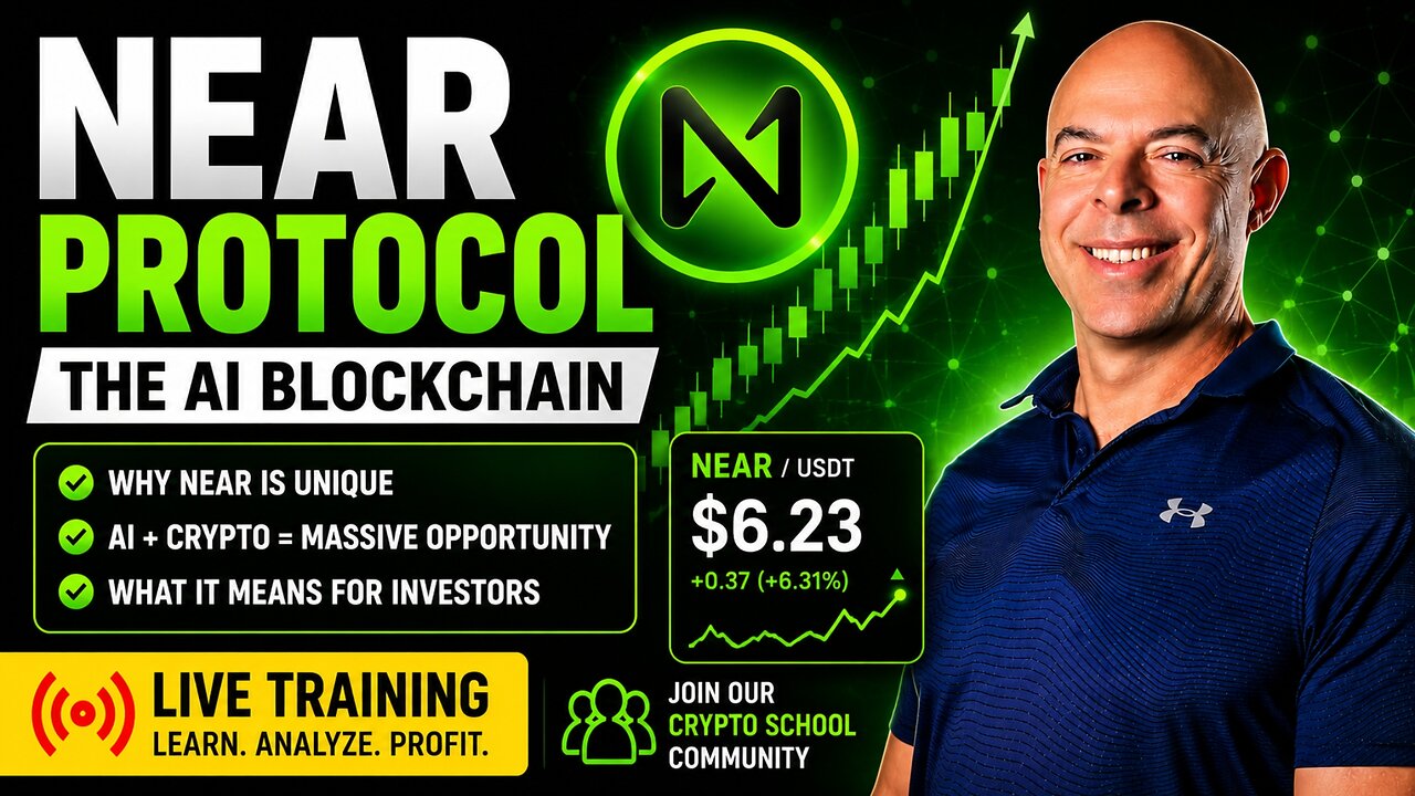 Is NEAR the BEST AI Crypto? | from Crypto School Live Crypto Training