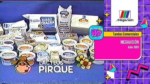 Tandas Comerciales Megavisión (Julio 1991)