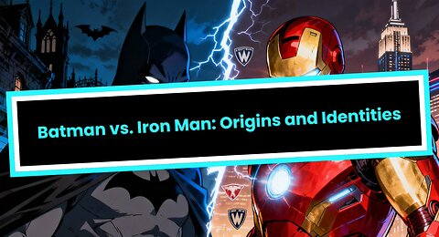 Batman vs Iron Man: Origins & Identities