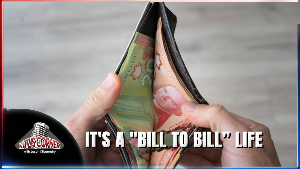 Half of Canadians Are Living "Bill to Bill" Says New Poll