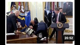Trump ZEMPIC magic! Pharma exec faints at White House as Trump gives America free diet poison pills!