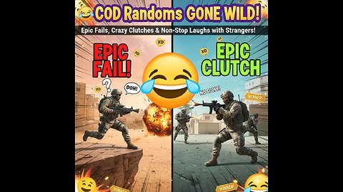 This is why playing with randoms is the BEST (and worst) thing in COD! 😂