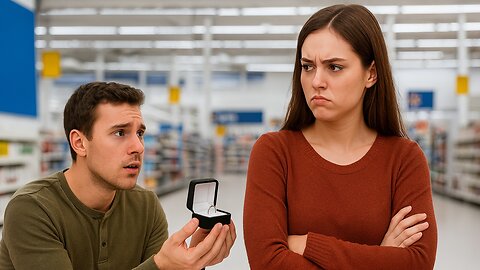 Ungrateful Women Throws A Tantrum Because Boyfriend Proposed With A Walmart Ring