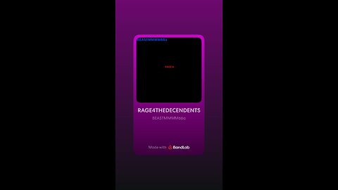 RAGE4THEDECENDENT (Official Audio)