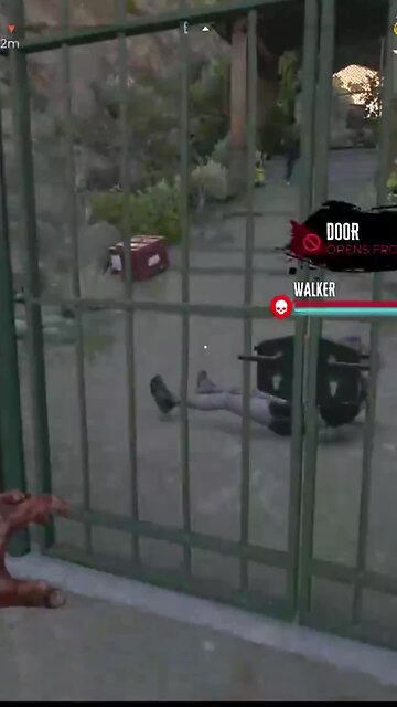 destroying zombies through gate