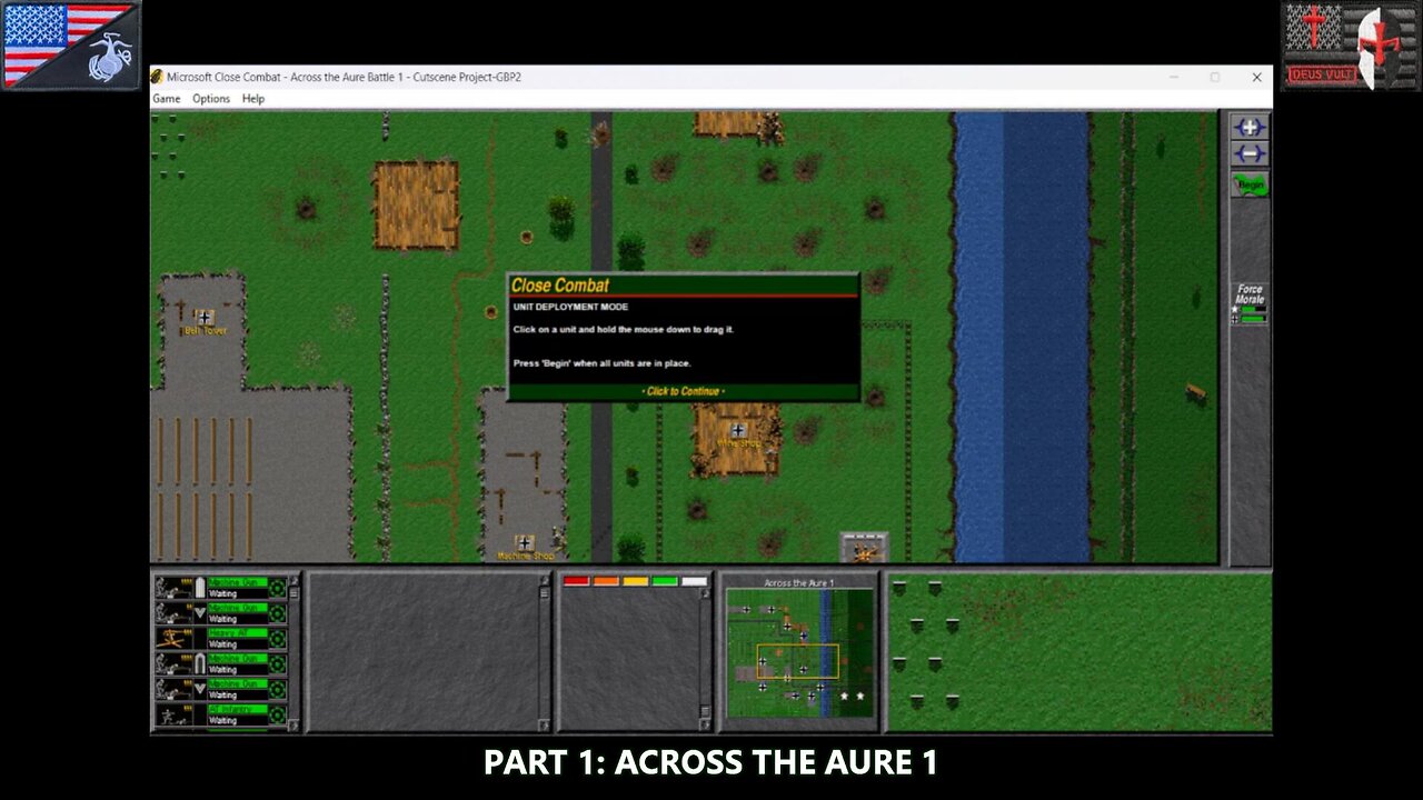 Gamer By Proxy: "Close Combat" [GER Battle 2 - Across the Aure] (PC - 2024) [NA Version]