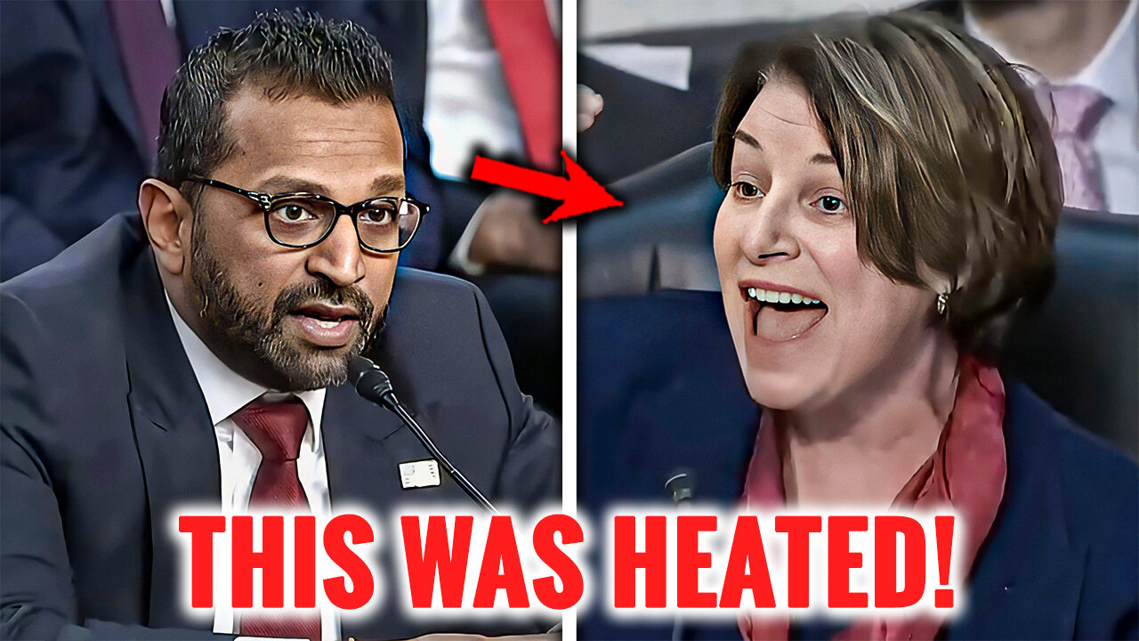 Kash Patel SHUTS DOWN Amy Klobuchar’s Lies - She Was MAD!