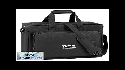 VEVOR Padded DJ Mixer Gig Bag 1200D Oxford Fabric DJ Gear Carry Review