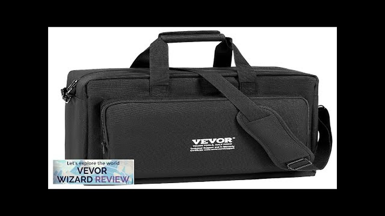 VEVOR Padded DJ Mixer Gig Bag 1200D Oxford Fabric DJ Gear Carry Review