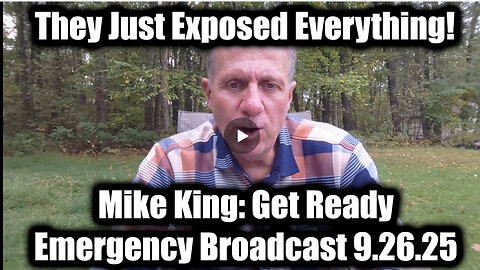 Emergency Broadcast 9.26.25 - They Just Exposed Everything!