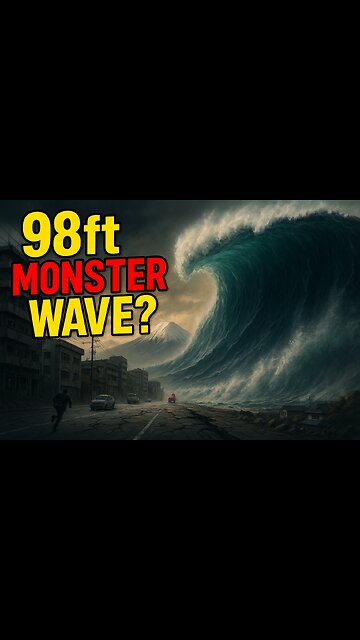 Japan Megaquake & 98-Foot Tsunami Warning